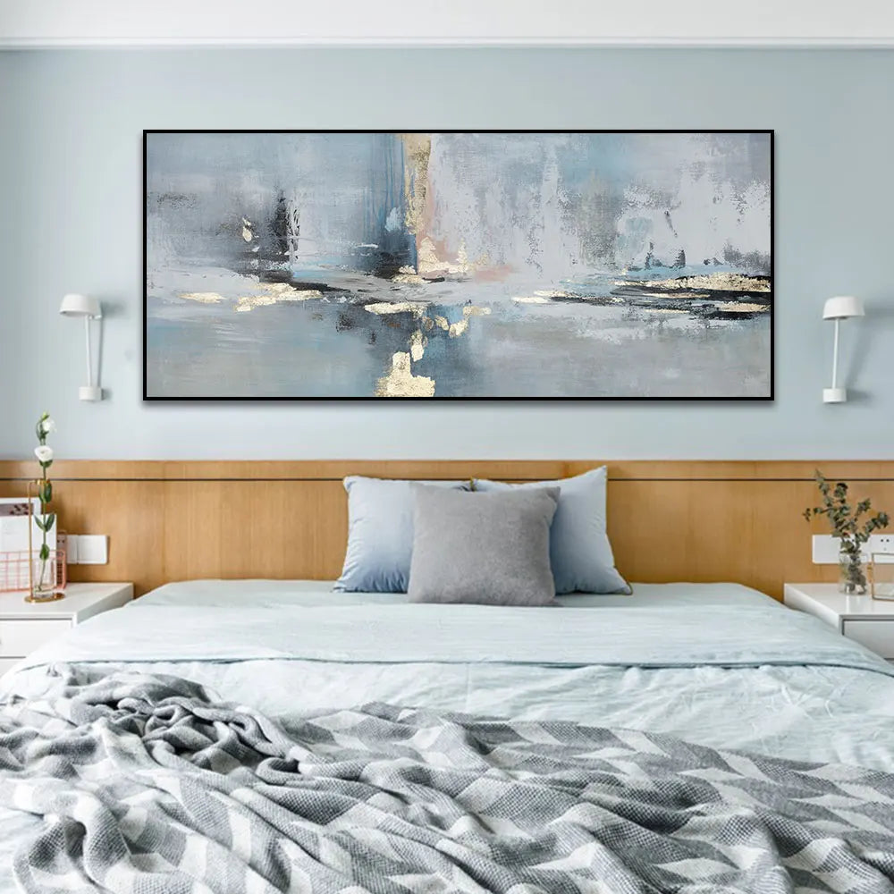 New Abstract Large Sizes 100% Handmade Oil Painting On Canvas Wall Art Pictures For Living Room Decoration Accessories Frameless