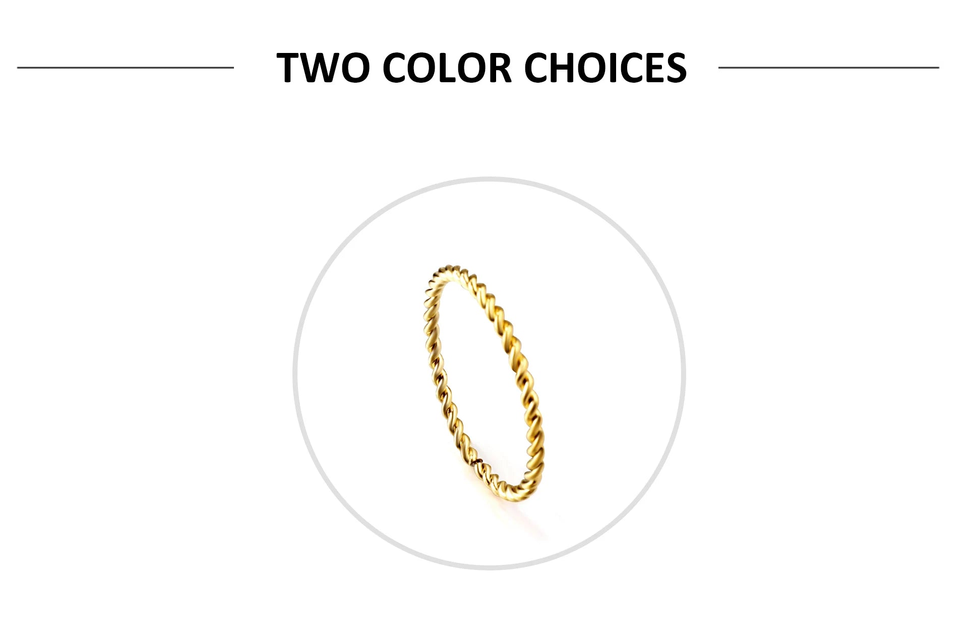 LUXUSTEEL Stainless Steel Women Rings Simple Twist Rope Coin Heart Round Texture Waterproof Finger Bands Ring Wedding  Jewelry