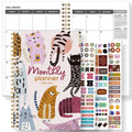 A5 2026-2027 Academic Planner Weekly Monthly Organizer, Jan 2026 to Dec 2027, School Student Teacher Spiral Notebook Calendar