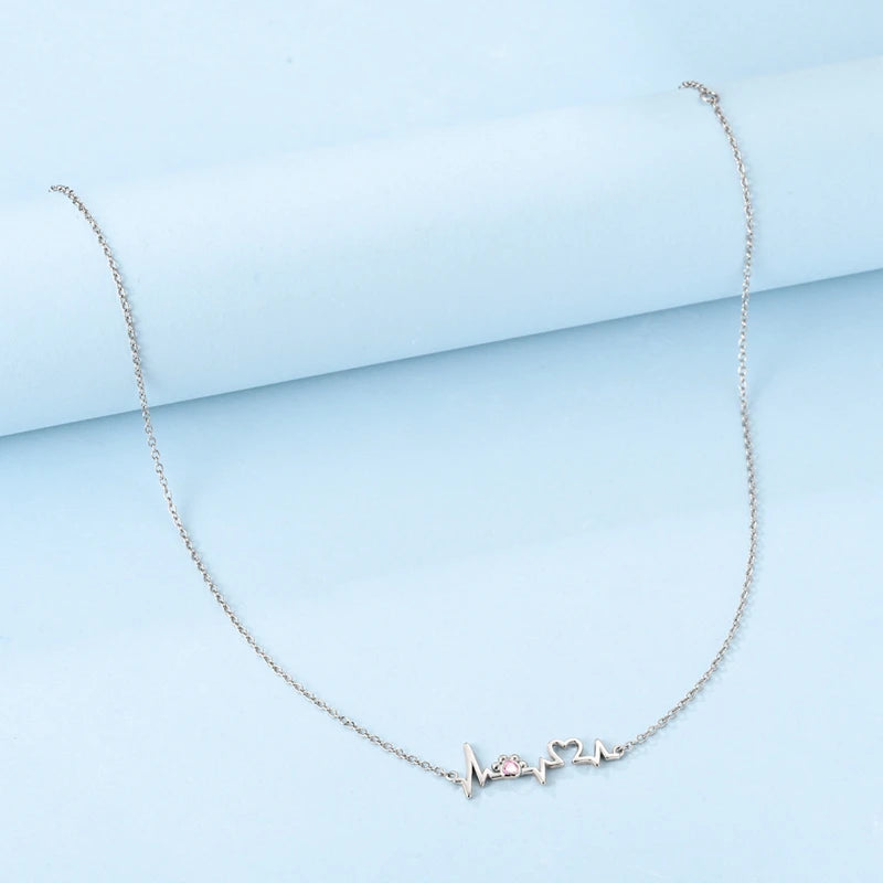 Luxury Necklace 925 Silver Original Sterling Zircon Dragonfly Butterfly Firefly Star Moon Chain Link For Women Wedding Jewelry