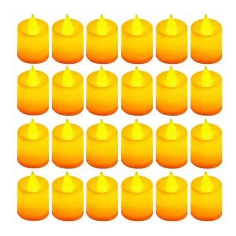 24Pcs LED Candles Flameless Candle Battery Operated, 200+Hours Fake Electric LED Candles Tea Lights