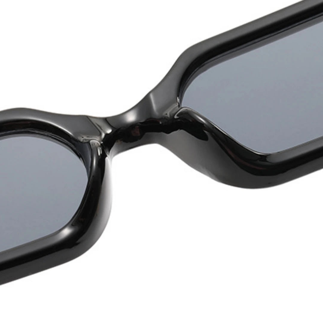 Fashion Brand New Sunglasses Ins Wind Concave Style Personalized Sunglasses for Men and Women Street Small Box Slim Glasses.