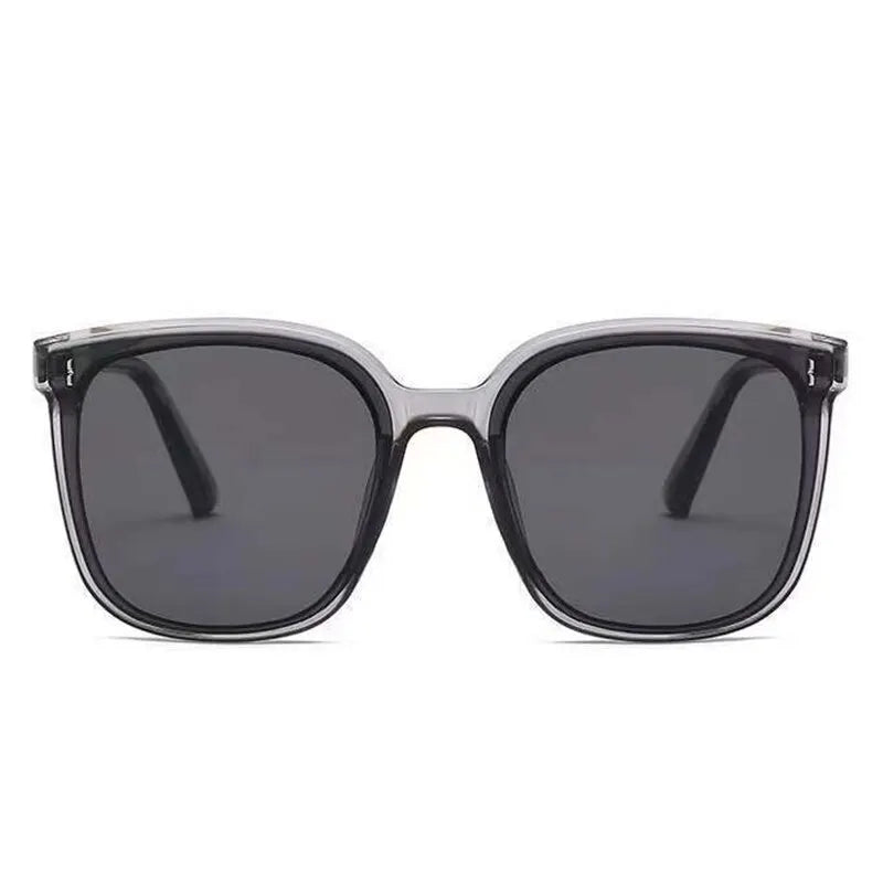 New Big Frame Sunglasses for Women Fashion Square Too Glasses Ladies Glasses Outdoor Sunshade Mirror for Men