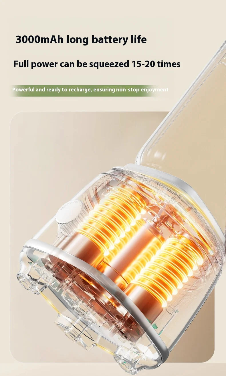New Home Blender 10 Blades 3000mAH Multifunctional Juicer Ice Crusher Juice Extractor High Juice Rate Kitchen Tools