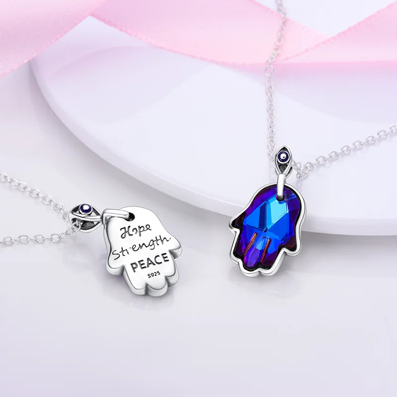 Luxury Necklace 925 Silver Original Sterling Zircon Dragonfly Butterfly Firefly Star Moon Chain Link For Women Wedding Jewelry