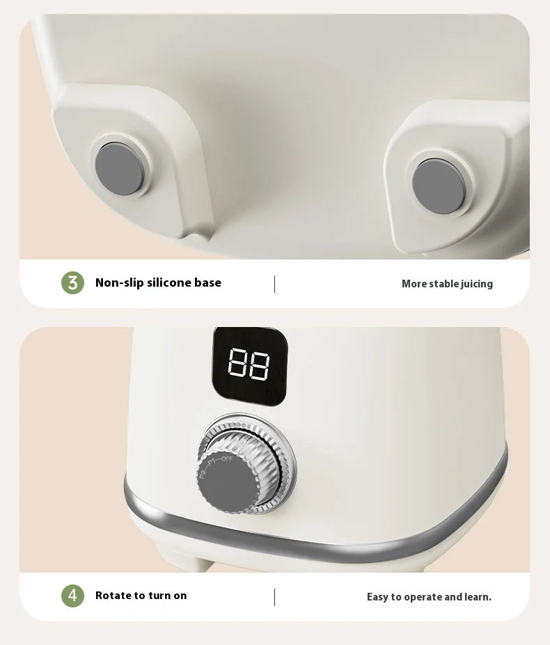New Home Blender 10 Blades 3000mAH Multifunctional Juicer Ice Crusher Juice Extractor High Juice Rate Kitchen Tools