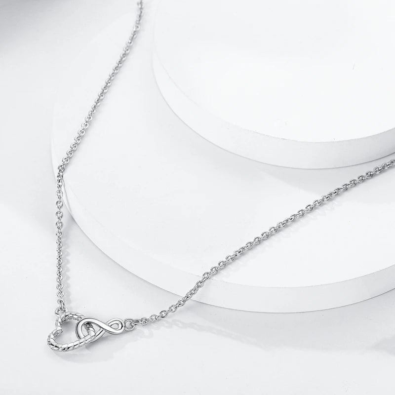 Luxury Necklace 925 Silver Original Sterling Zircon Dragonfly Butterfly Firefly Star Moon Chain Link For Women Wedding Jewelry