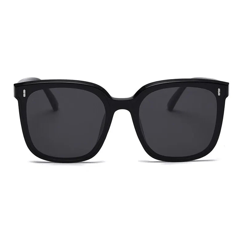 New Big Frame Sunglasses for Women Fashion Square Too Glasses Ladies Glasses Outdoor Sunshade Mirror for Men