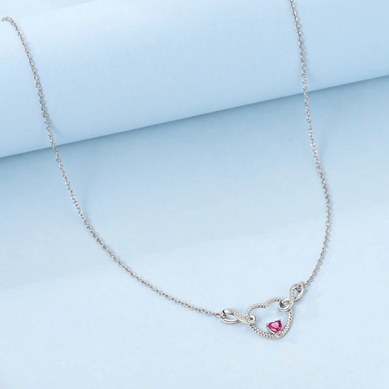 Luxury Necklace 925 Silver Original Sterling Zircon Dragonfly Butterfly Firefly Star Moon Chain Link For Women Wedding Jewelry