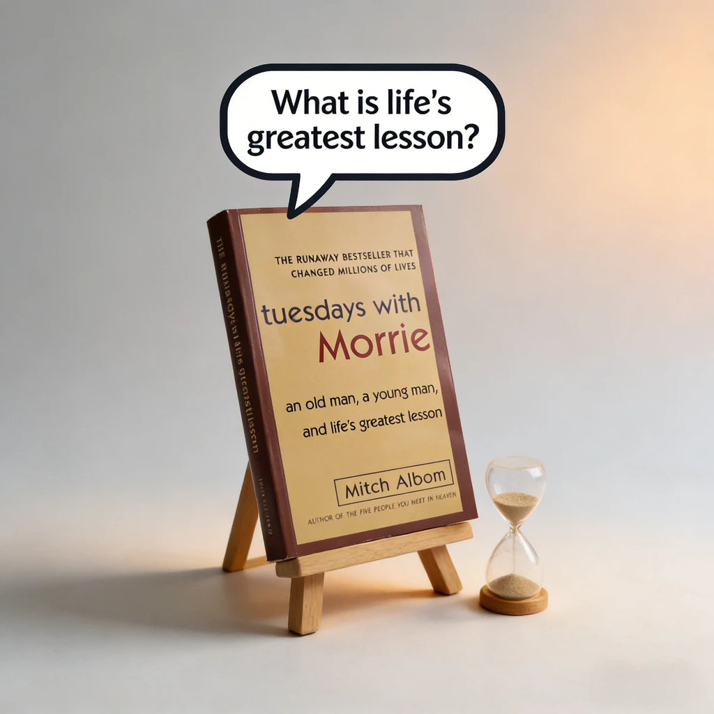 Tuesdays with Morrie By Mitch Albom – An Old Man, A Young Man, and Life’s Greatest Lesson Inspirational Book